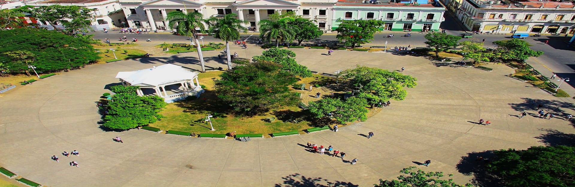 Parc Leoncio Vidal, ville de Santa Clara.